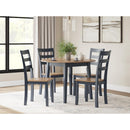 Signature Design by Ashley Gesthaven D399D1 5 pc Dining Set IMAGE 1