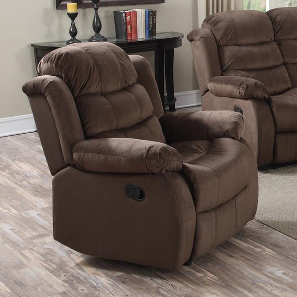 Brassex Simone Fabric Recliner 6014CH-1 IMAGE 1