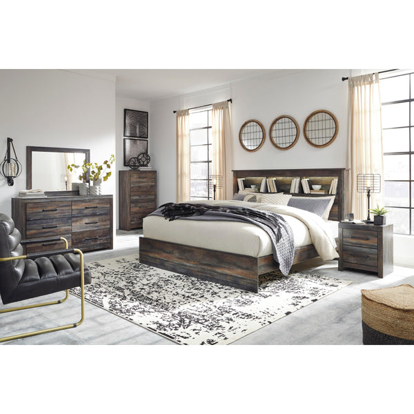 Signature Design by Ashley Drystan B211 6 pc King Bookcase Bedroom Set IMAGE 1