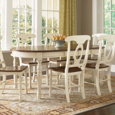 A-America Oval British Isles Dining Table BRI-MB-6-31-0 IMAGE 1