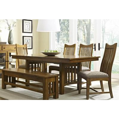 A-America Laurelhurst Dining Table with Trestle Base LAU-RO-6-32-0 IMAGE 2