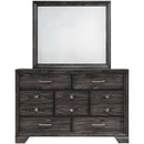  Crown Mark Jaymes B6580 7 pc Queen Sleigh Storage Bedroom Set IMAGE 3