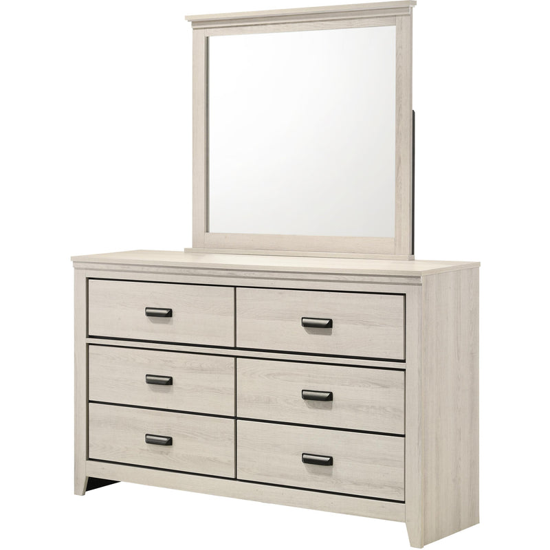 Crown Mark Carter B6810 7 pc Queen Panel Bedroom Set IMAGE 3