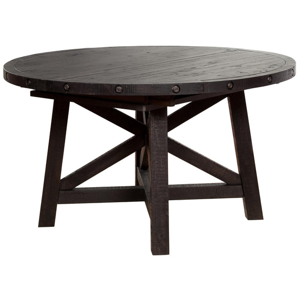  Modus Furniture International Round Yosemite Dining Table with Trestle Base 7YC961R IMAGE 1