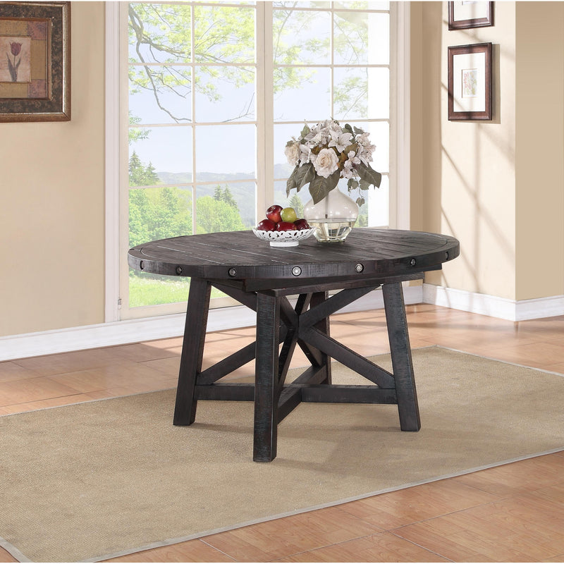  Modus Furniture International Round Yosemite Dining Table with Trestle Base 7YC961R IMAGE 7
