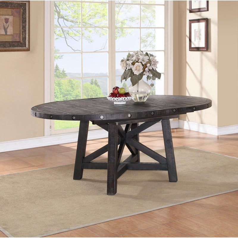  Modus Furniture International Round Yosemite Dining Table with Trestle Base 7YC961R IMAGE 8