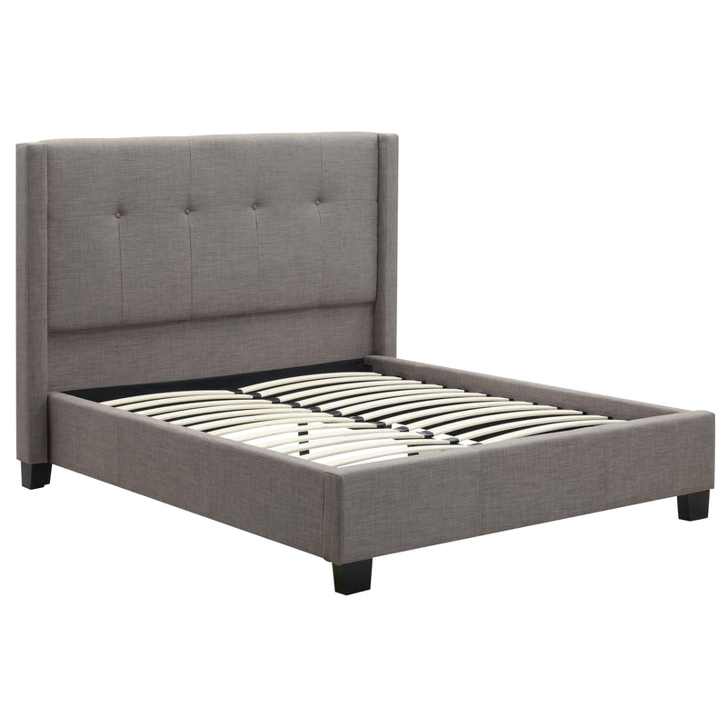  Modus Furniture International Geneva Queen Upholstered Platform Bed 3ZH3L57 IMAGE 2