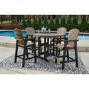 Signature Design by Ashley Fairen Trail P211P1 3-piece Outdoor Dining Set IMAGE 1