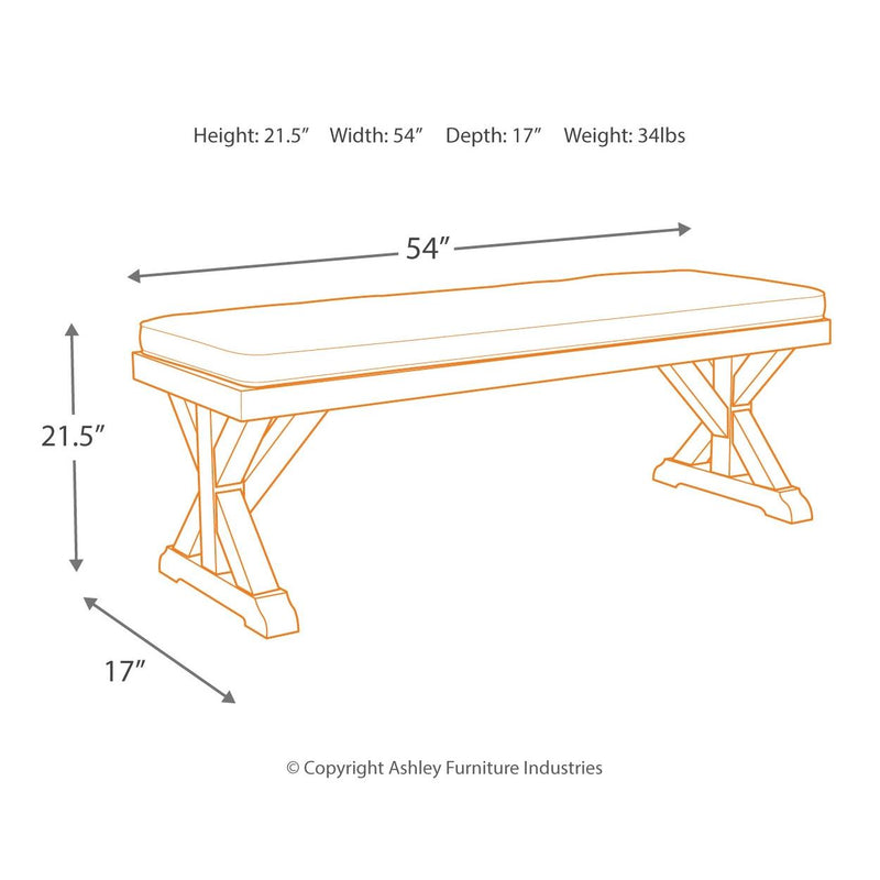 Signature Design by Ashley Beachcroft P791P3 5-piece Outdoor Dining Set IMAGE 8