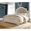 Signature Design by Ashley Realyn B743B56 7 pc Queen Panel Bedroom Set IMAGE 3