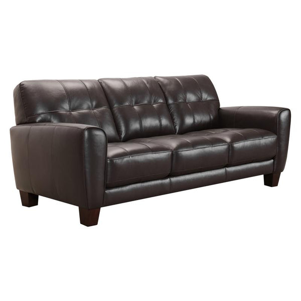 Violino Stationary Leather Match Sofa 31376 3P IMAGE 1