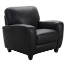 Violino Stationary Leather Match Chair 31398 1P IMAGE 1