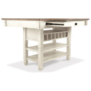 Signature Design by Ashley Bolanburg D647D29 8 pc Counter Height Dining Set IMAGE 9