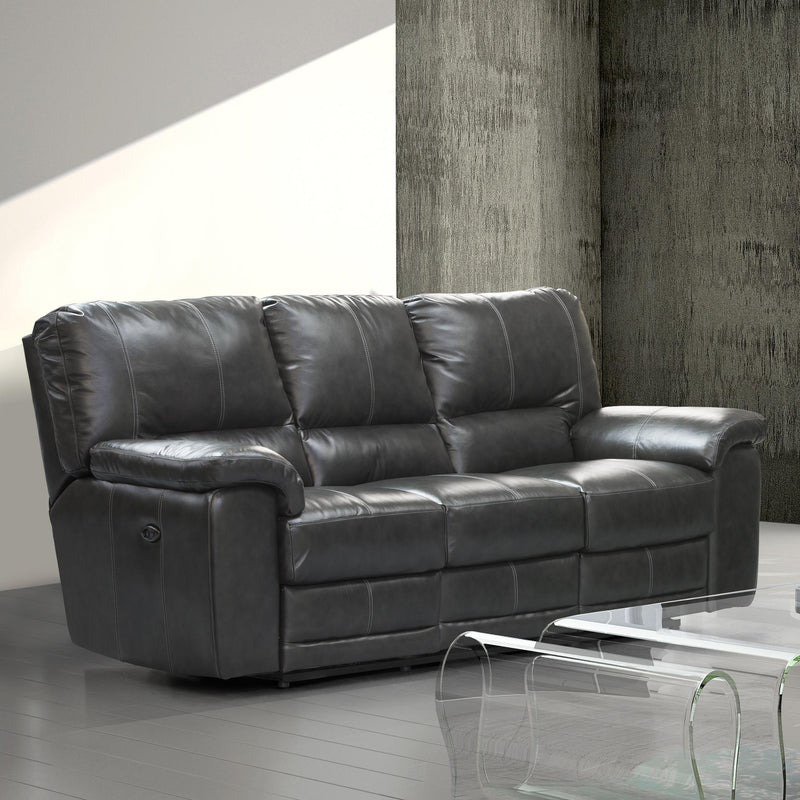 Elran Rain Reclining Leather Sofa 90906-MEC-06 IMAGE 1