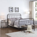  Coaster Furniture Livingston 300399KE Metal Eastern King Open Frame Bed - Dark Bronze IMAGE 9