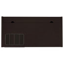  Coaster Furniture Halston 800702 47-inch 2-Drawer Office Desk with Cabinet - Cappuccino IMAGE 9