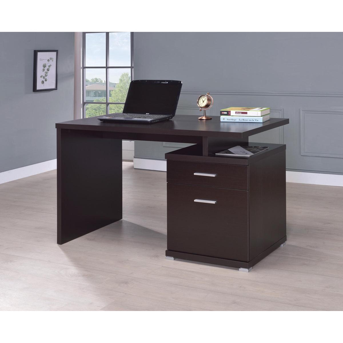 Coaster Furniture Irving 800109 47-inch 2-Drawer Office Computer Desk
