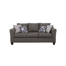  Coaster Furniture Salizar 506021 Upholstered Flared Arm Sofa - Charcoal Grey IMAGE 2