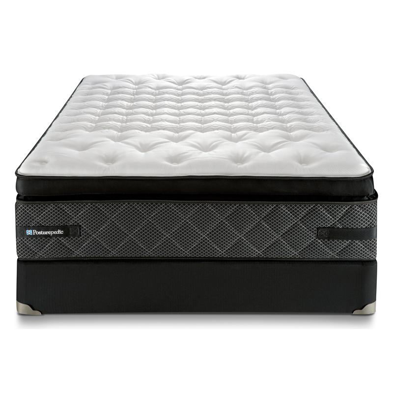 Sealy Intensity Plush Euro Pillow Top Mattress Set (King) IMAGE 1