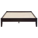  Coaster Furniture Hounslow 300555F Full Universal Platform Bed - Cappuccino IMAGE 3
