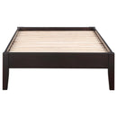  Coaster Furniture Hounslow 300555T Twin Universal Platform Bed - Cappuccino IMAGE 3