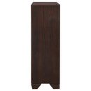  Coaster Furniture Kauffman 204395 5-Drawer Bedroom Chest - Dark Cocoa IMAGE 4