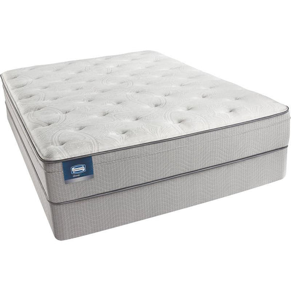 Simmons BeautySleep Areca Palm Plush Euro Top Mattress Set (Twin) IMAGE 1