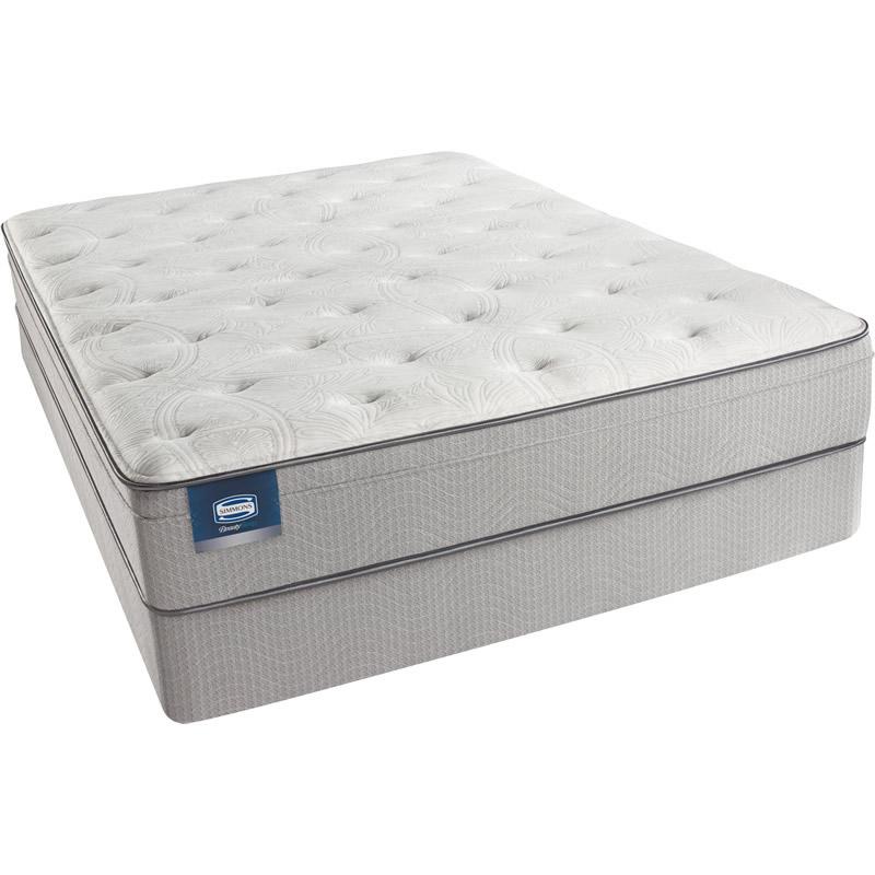 Simmons BeautySleep Areca Palm Plush Euro Top Mattress Set (Twin XL) IMAGE 1