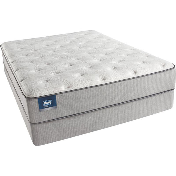 Simmons BeautySleep Cane Palm Plush Mattress Set (Queen) IMAGE 1