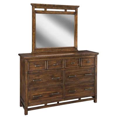 Intercon Furniture Wolf Creek 6-Drawer Dresser WK-BR-6106-VAC-C IMAGE 2