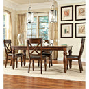 Intercon Furniture Kingston Dining Table KG-TA-4290B-RAI-C IMAGE 1