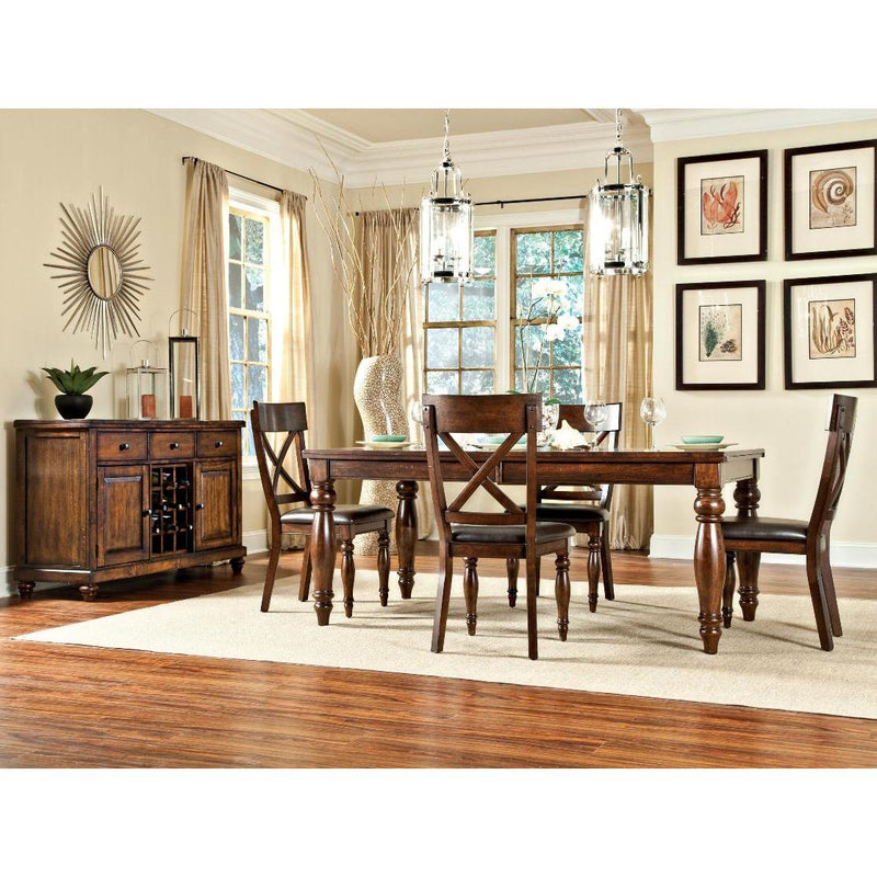 Intercon Furniture Kingston Dining Table KG-TA-4290B-RAI-C IMAGE 2