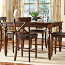 Intercon Furniture Square Kingston Counter Height Dining Table KG-TA-5454G-RAI-C IMAGE 5