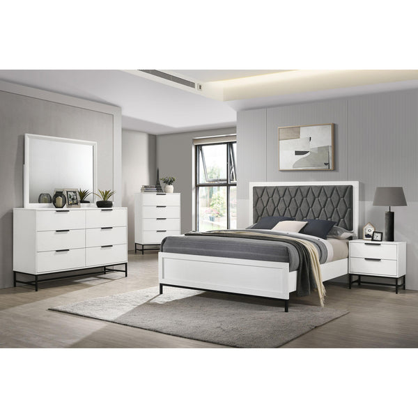  Coaster Furniture Sonora 224861KW-S5 7 pc California King Panel Bedroom Set IMAGE 1