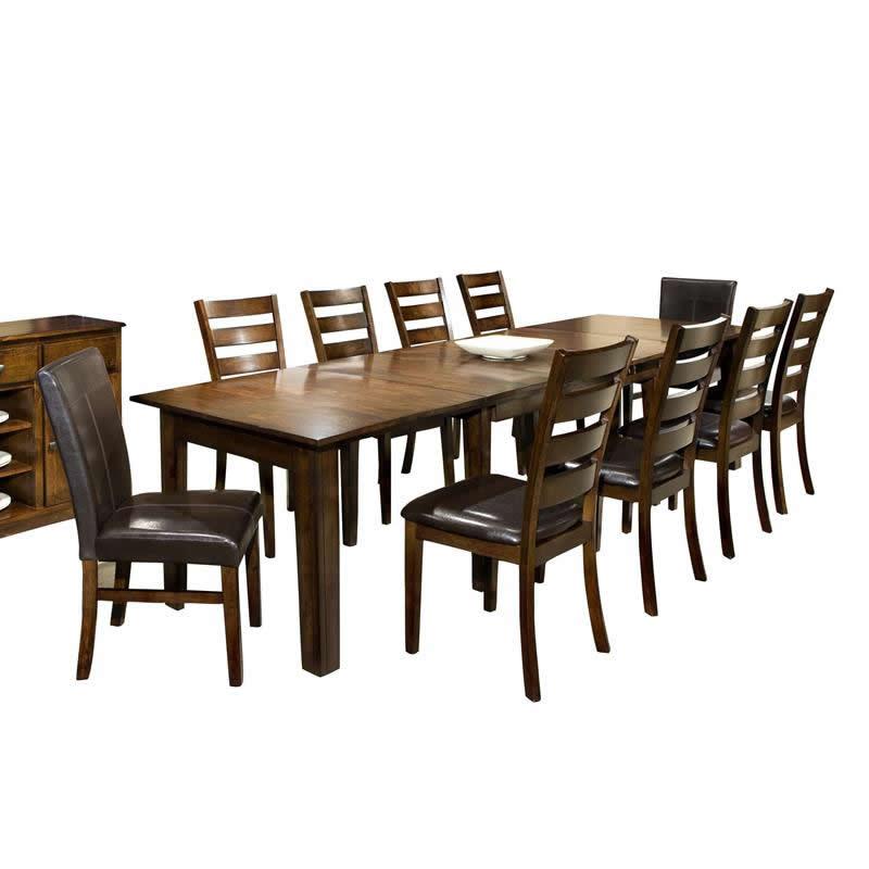 Intercon Furniture Kona Dining Table KA-TA-38130-RAI-BSE/KA-TA-38130-RAI-TOP IMAGE 1