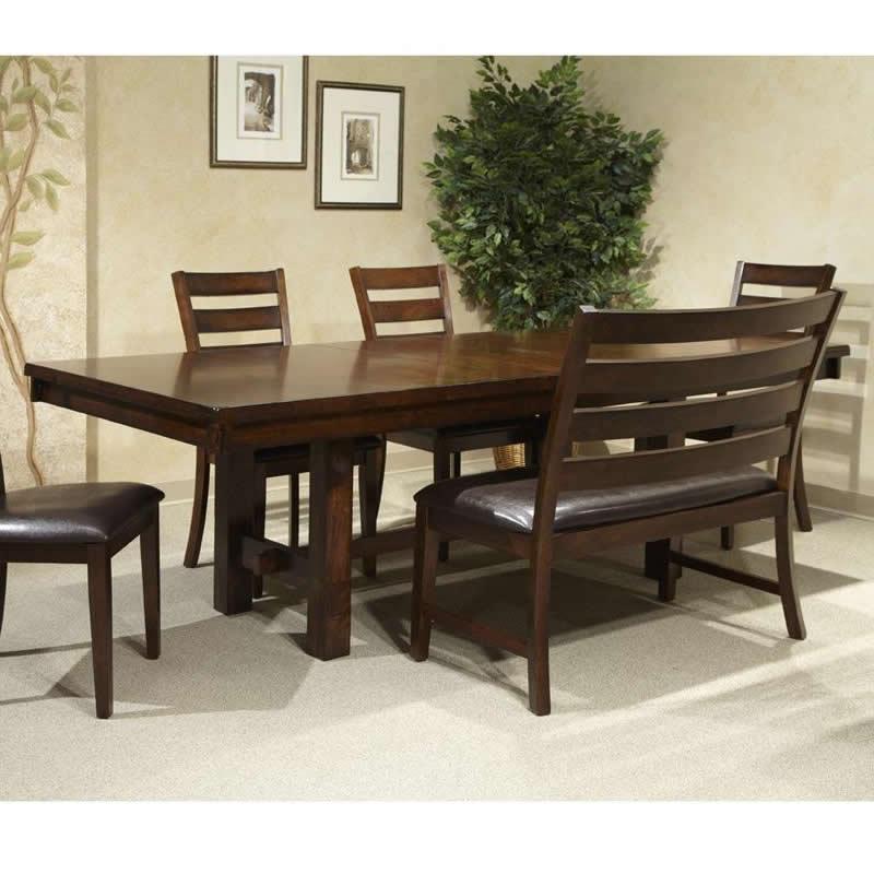 Intercon Furniture Kona Dining Table with Trestle Base KA-TA-4492-RAI-C IMAGE 1