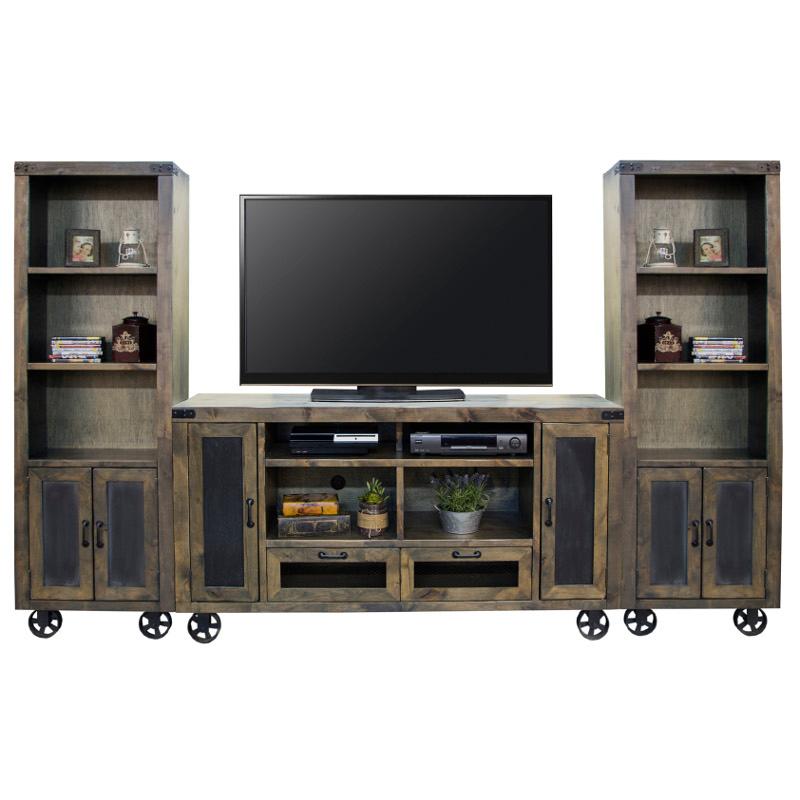 Legends Furniture Cargo TV Stand with Cable Management CO1466.BNW IMAGE 3