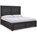  Signature Design by Ashley Foyland B989B6 7 pc California King Panel Bedroom Set IMAGE 2