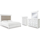 Benchcraft Kanwyn B777B23 6 pc California King Panel Bedroom Set IMAGE 1