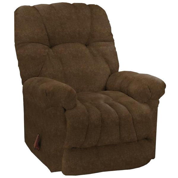 Best Home Furnishings Conen Fabric and Leather Look Recliner 9MW97-24966 IMAGE 1