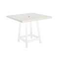 C.R. Plastic Products Generation TT13-02 40" Pub Table Top - White IMAGE 1