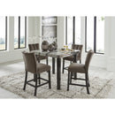  Signature Design by Ashley Jeshina PCD581 5 pc Counter Height Dining Set IMAGE 1