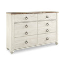  Signature Design by Ashley Willowton B267B64 6 pc Full Panel Bedroom Set IMAGE 3