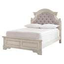  Signature Design by Ashley Realyn B743B85 6 pc Full Panel Bedroom Set IMAGE 2