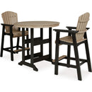  Signature Design by Ashley Fairen Trail P211P1 3-piece Outdoor Dining Set IMAGE 1
