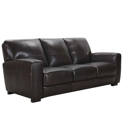 Violino Stationary Leather Sofa 31366-3-MOCHA IMAGE 1