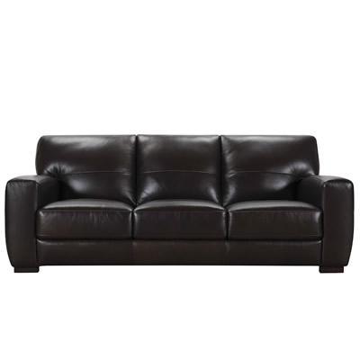 Violino Stationary Leather Sofa 31366-3-MOCHA IMAGE 2