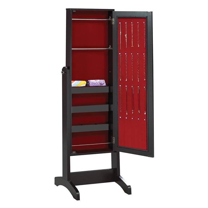 Brassex Jewelry Storage Armoire 12380-BLK IMAGE 4