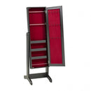 Brassex Jewelry Storage Armoire Jewerly Cabinet 12380-DCH IMAGE 2