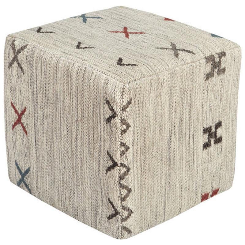 Surya Home Decor Poufs LINCHPF00118 IMAGE 1